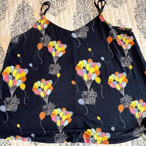 Colorful Disney UP Print Tank Top